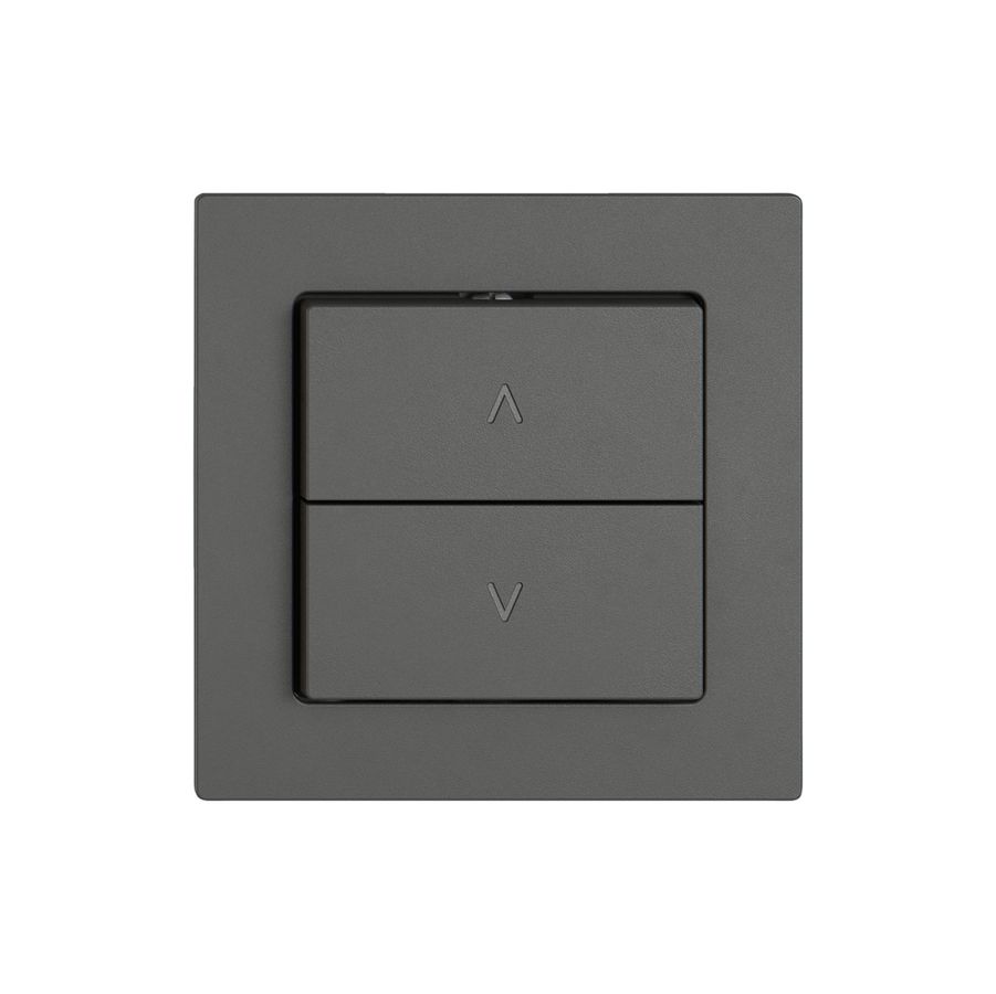 Interruttore p.tapparelle EDIZIO.liv SNAPFIX® 10A 250V 2 tasto 1 canale grs