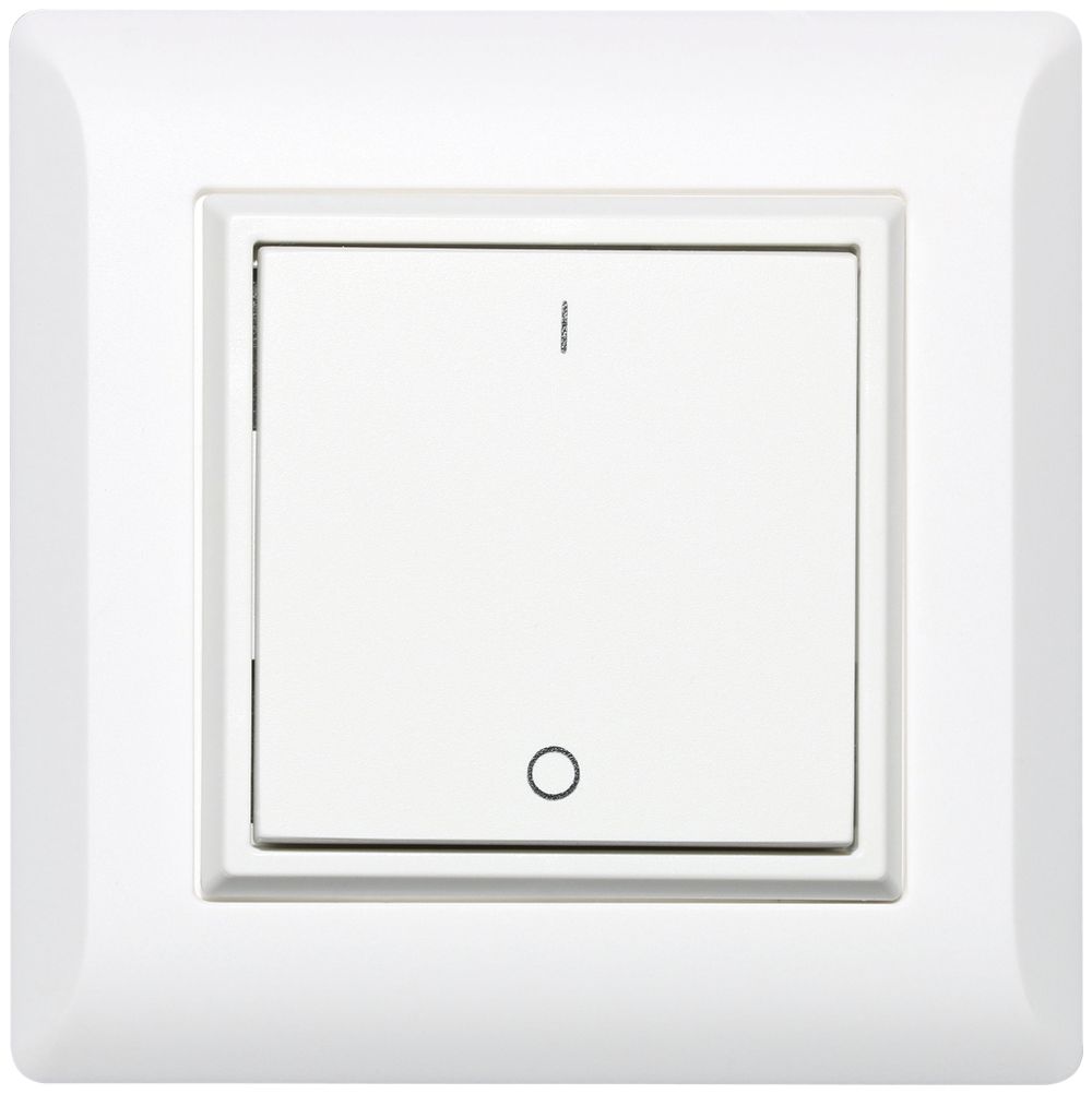 Pulsante RF AP ALADIN EnOcean kallysto.line, 1-volta, bianco, I/0