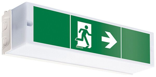 Lampada di emergenza ESYLUX SLA FLPi SC, 5W/T5, 352×114×90mm
