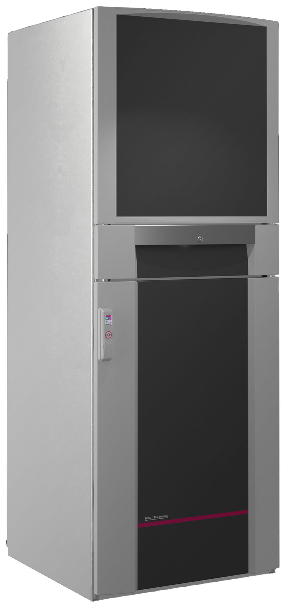 Armoire électrique Rittal PC 5366.450 600×1600×636mm IP55 acier gris