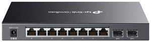 Switch TP-Link Omada SG2210P 8×RJ45 GbE 2×SFP GbE 8×PoE+ managebar