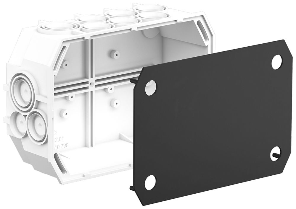 Boîte de dérivation ENC AGRO 175×120×64mm sans halogène blanc