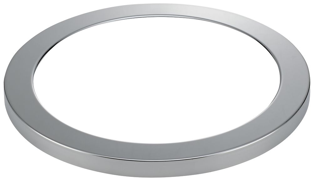 Bague décorative DOTLUX, pour Downlight LED UNISIZEplus, 18W, Ø219×15mm, chromée