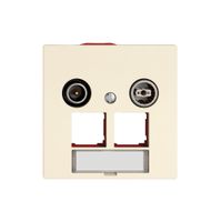 Multimediadose TV-R EDIZIO.liv SNAPFIX® EASYNET f.2×RJ45 S-One 19dB cr