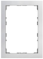 Abdeckrahmen EDIZIOdue prestige für KNX-Panel 7" aluminium