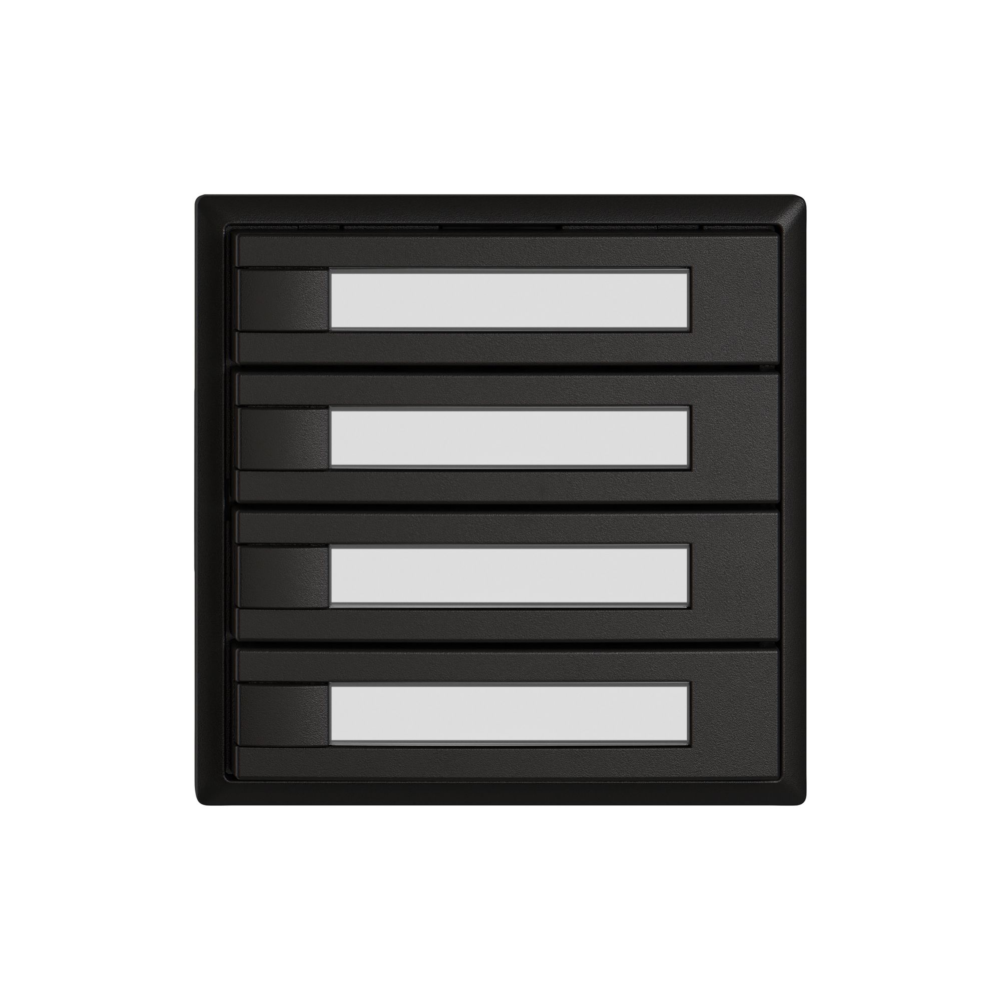 Universaltaster EDIZIO.liv UNI SNAPFIX® 12…48V o.LED 4× 1-Tbed.Pap.sz