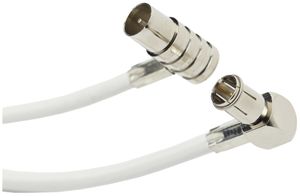 Anschlusskabel für Media-Box WISI 3m, Wiclic 90°/IEC 90°