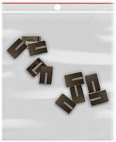 Seitenbaustein EDIZIO.liv SNAPFIX® f.KNX UNI&zeptrion 10 Stück mit LED br