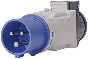 Adapter Steffen STEKO MOUNT CEE16/3-T23 250VAC IP55 blau
