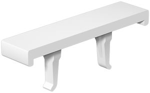 Marqueur de borne Weidmüller WAD 12 MC NE WS 36.2×11.9mm PA66 blanc