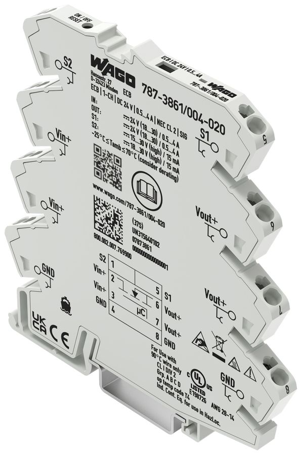 Disjoncteur électronique WAGO 0.5…4A