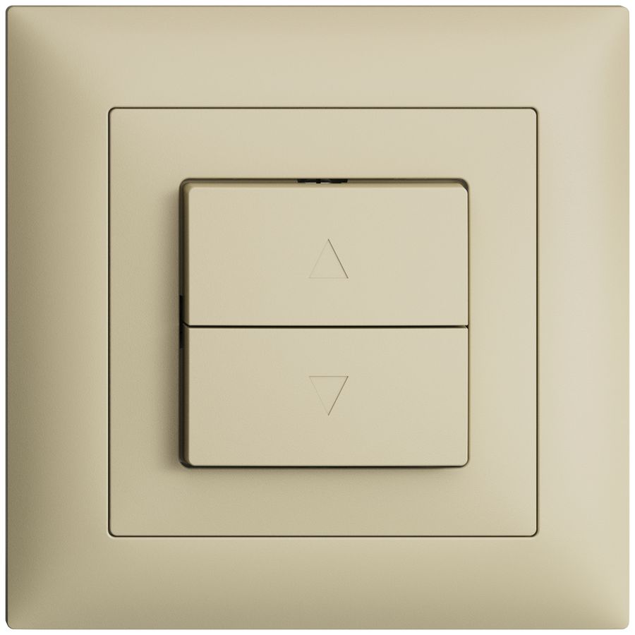 Interruttore per tapparella INC EDIZIOdue FMI vanille 1 canale