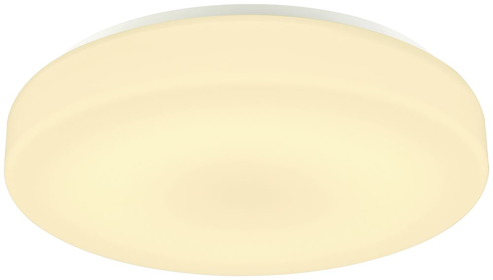 Plafonnier/applique LED SLV LIPSY 50 DRUM 21W 2400lm 3000/4000K IP44 400mm blanc