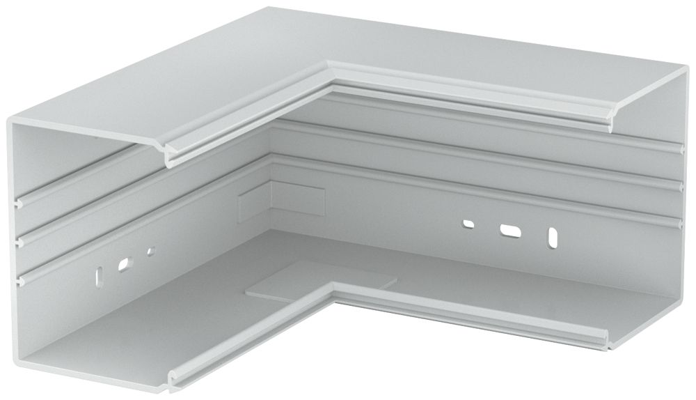Angle intérieur Bettermann 250×130mm×100mm, PVC, gris clair, 7035