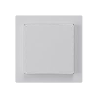 Kit frontal kallysto 60×60mm gris clair p.variateur à bouton-poussoir/Babyswitch