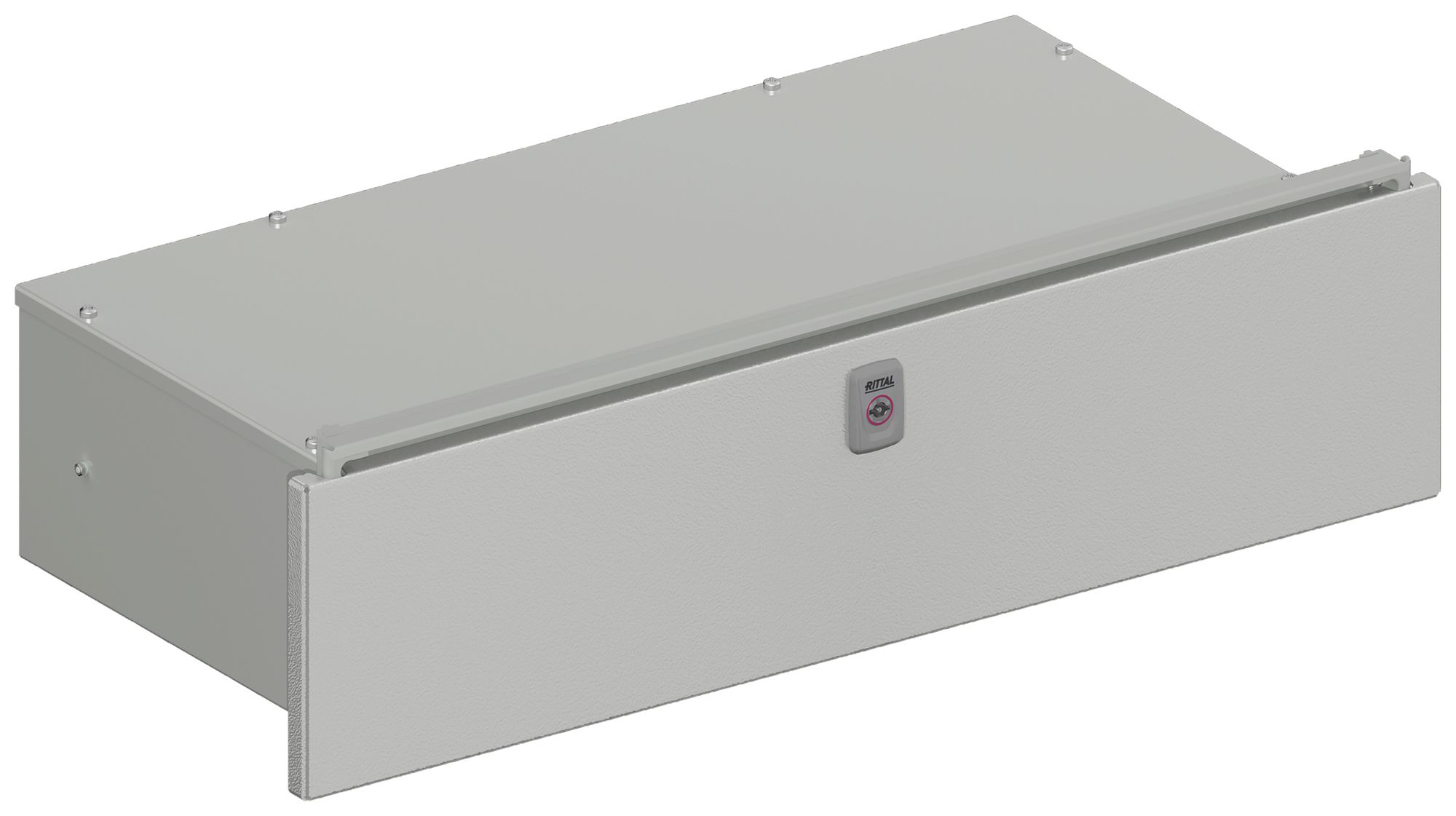 Schublade Rittal VX 8620.521 800×200×340mm grau