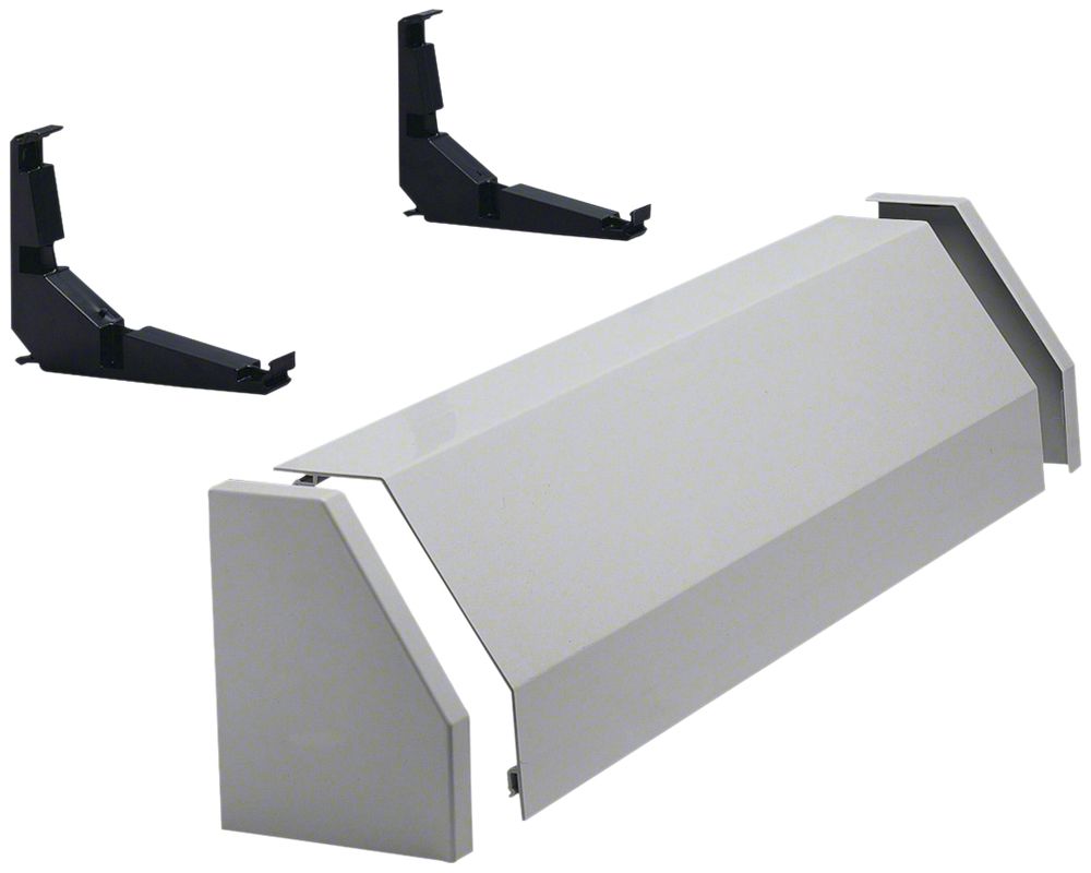 Rangierkanal Hager univers 1-feldig 300mm grau