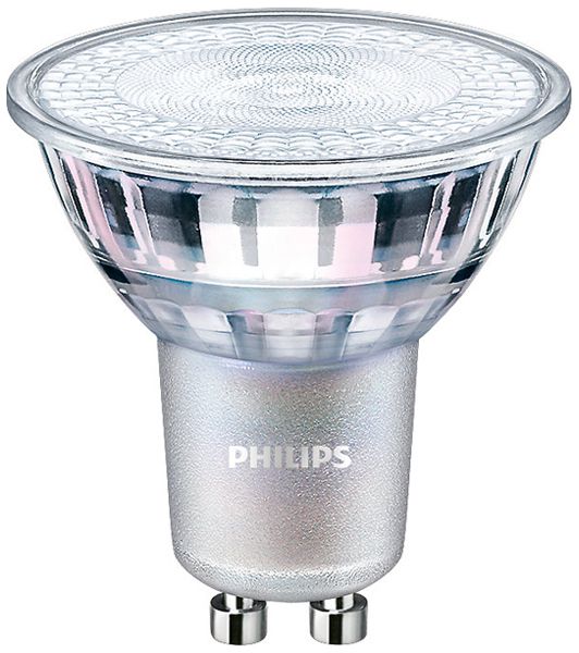 Lampe LED Philips MASTER GU10 2.8W 285lm 940 clair 36° Ø50×54mm