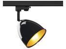Leuchte SLV PARA CONE 14 TRACK GU10 25W 3-Ph.-Adapter Ø135mm schwarz/gold