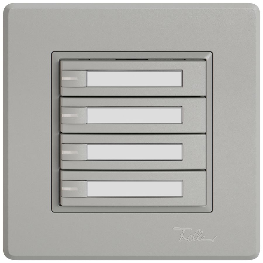 UP-Universaltaster EDIZIO.liv UNI SNAPFIX® 5…48V m.LED blau 4× 1-Tbed.Pap.hgu