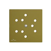 Frontplatte EDIZIOdue 3×T12 1×S olive