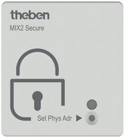 Busankoppler Theben MIX2 auf KNX TP Secure