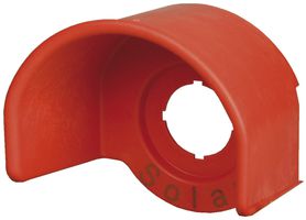 Cappuccio di protezione ETN per inter-ruttore arresto emergenza rosso