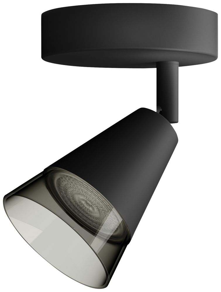 Spot Philips Cleft GU10 1×5W Ø100×127mm noir