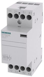 REG-Schütz Siemens SENTRON INSTA 5TT5 220…230V AC/DC 4NC 25A 400V 2TE