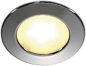 EB-LED-Downlight SLV DL 126, 12VDC 3W 150lm 3000K IP20 chrom