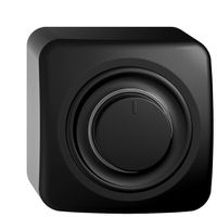 AP-Drehdimmer STANDARDdue 40…600W beleuchtet, Phasenanschnitt schwarz