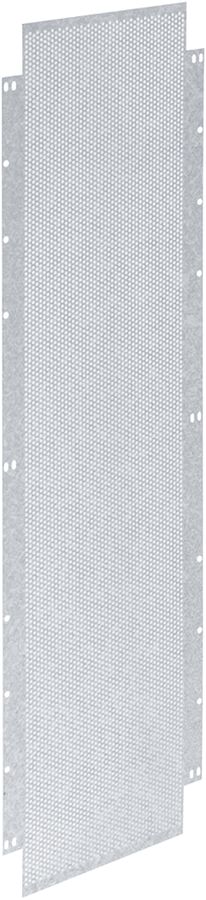 Plaque de montage Hager univers N 870×247mm poinçonnage acier