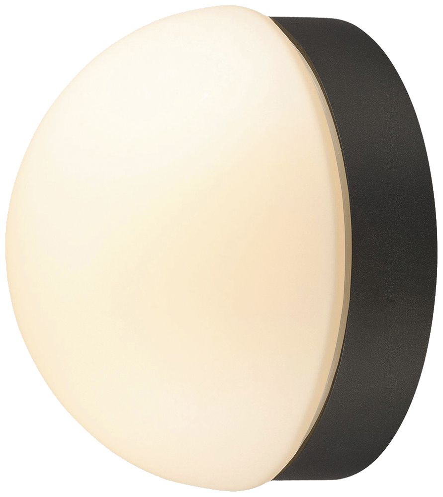 Lampada apparente LED SLV CYFT DOME 7W 310lm 927/930/940 IP65 REG Ø132mm nero