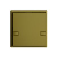 UP-Taster KNX 1-fach EDIZIOdue colore olive RGB ohne LED