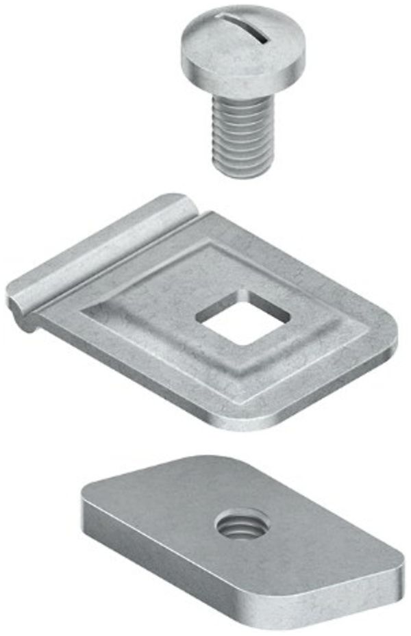 Morsetto di montaggio Niedax, per larghezza scanalatura 11mm