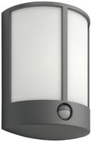 LED-Wandleuchte Stock PIR  6W 2700K 600lm IP44 anthrazit