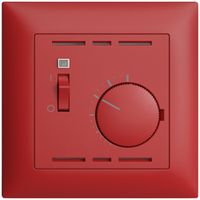 UP-Raumthermostat EDIZIOdue berry mit Schalter