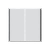 Poussoir KNX KAL 2×touches 4×points actionnables LED blanc