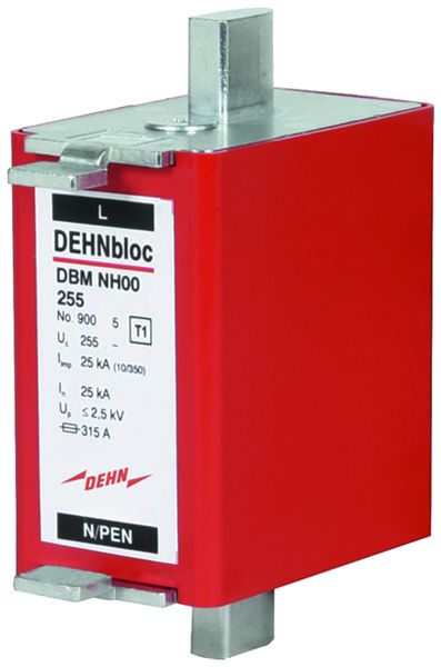 Blitzstromableiter DEHN/elvatec SE DBM NH00 255 230V 25kA