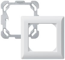 UP-Kopfzeile Hager kallysto.line 1×1 92×92mm weiss