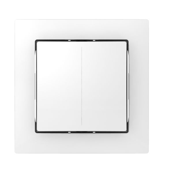 Tastsensor ABB Sidus KNX Basic Typ-E, 1/2, weiss glänzend