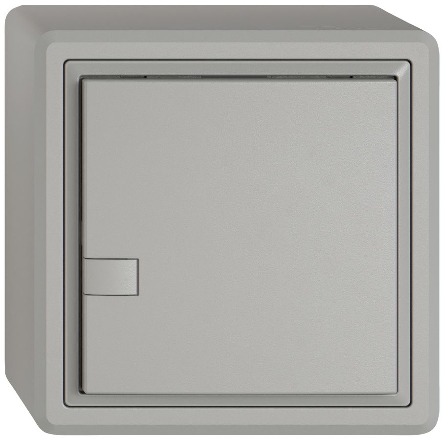 AP-Universaltaster EDIZIO.liv UNI SNAPFIX® o.LED 1× 1-Tbed.hgu