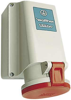 Prise murale AP CEEtyp 5L 63A IP44, 6h