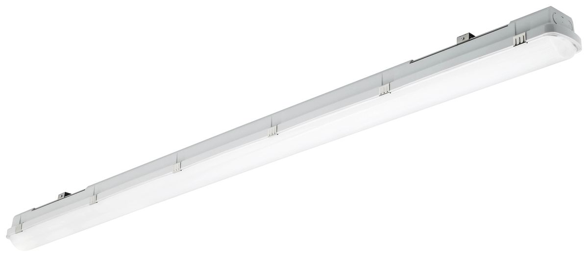 LED-Nassraumleuchte Sylvania RESISTO 1500 HF 30W 4200lm 840 IP66 DIM grau