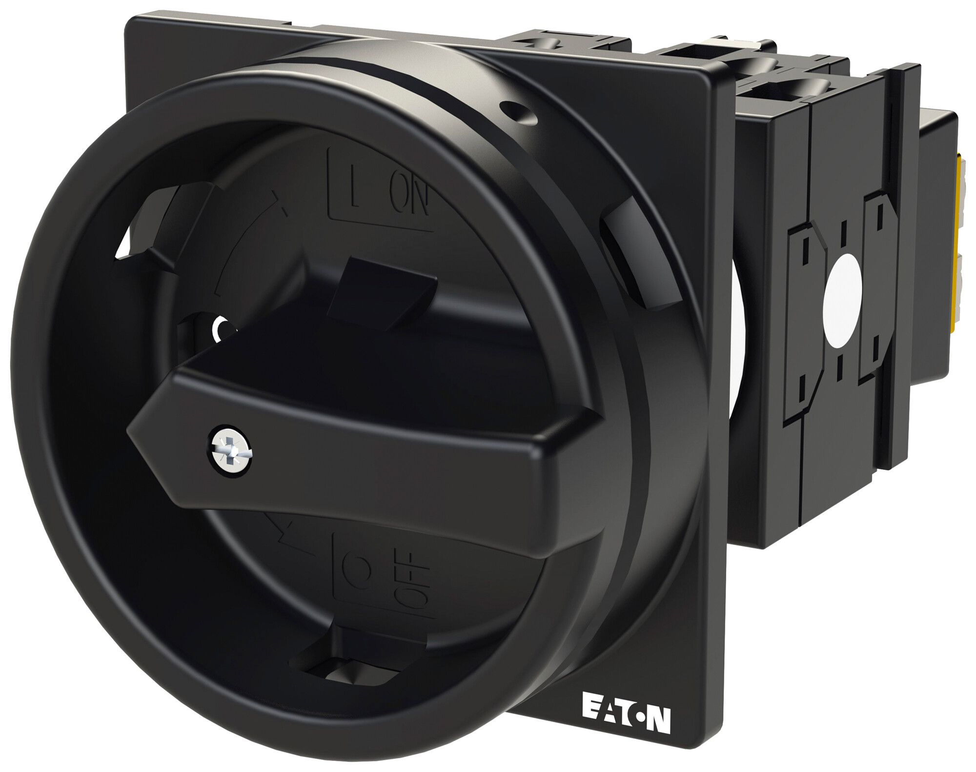 Seziona.di carico INS Eaton T0-3-15680/EA/SVB-SW 4P 20A 690V 1NC 1NO IP65 nero