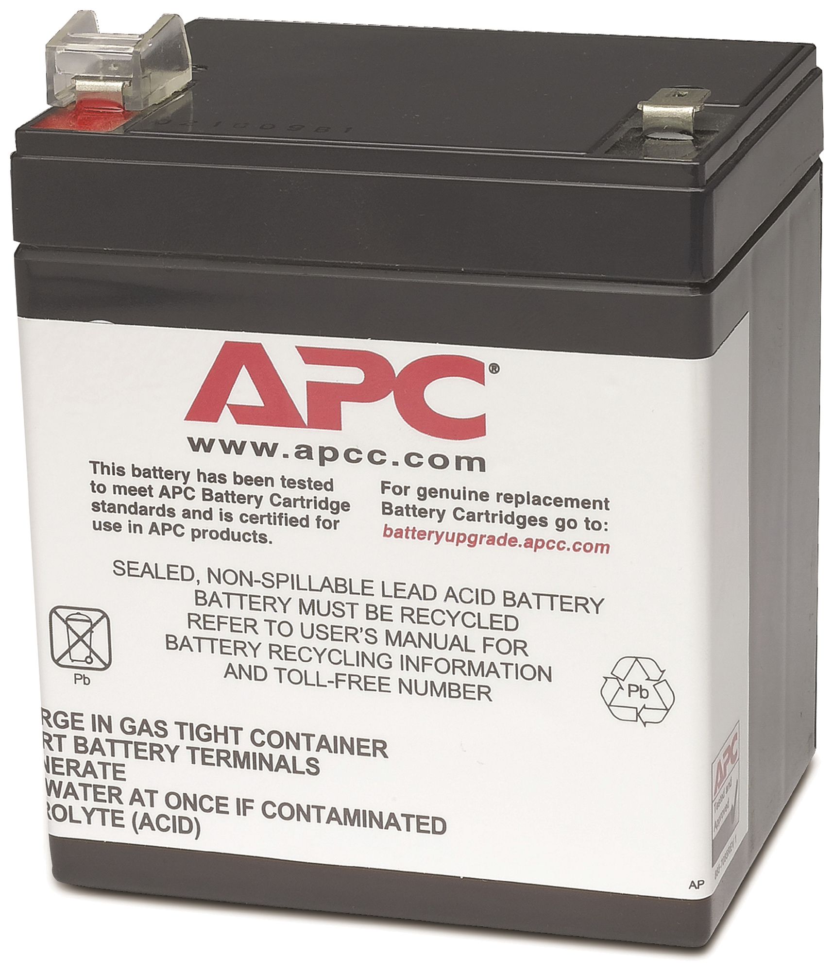 Batteria APC 12V 5100mAh 74×99×112mm