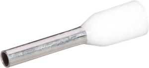 Embout de câble type A isolé 0.75mm²/8mm blanc