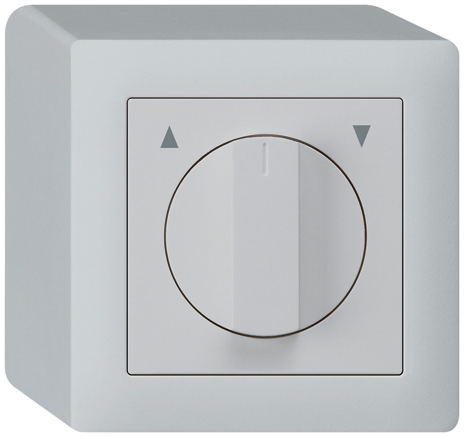 AP-Storendrehschalter/taster umschaltbar kallysto hellgrau