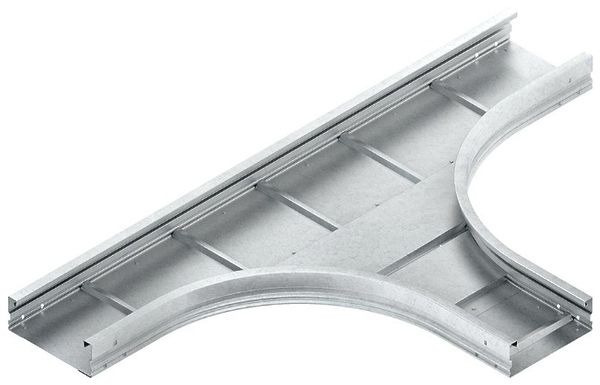 Dérivation T Niedax, pour WRL, 105×400mm, non perforé, acier, zingué à chaud