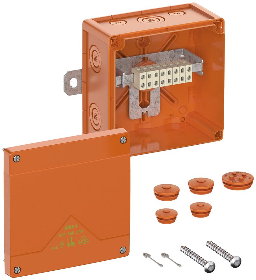 AP-Abzweigdose Spelsberg WKE 4 8×1.5mm² E90 150×150×85mm IP66 or